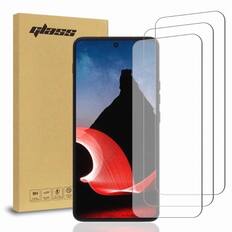 Front. RomeTech - Rome Tech Tempered Glass for Motorola ThinkPhone (2023) - 3 Pack - Transparent.