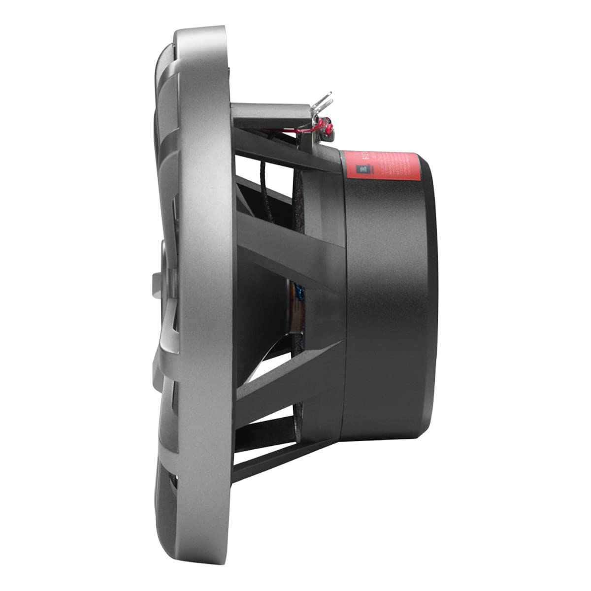 Back. JBL - JBL 6-1/2" (160mm) two-way marine audio multi-element speaker 60W (GRAY) - Black/Gray.