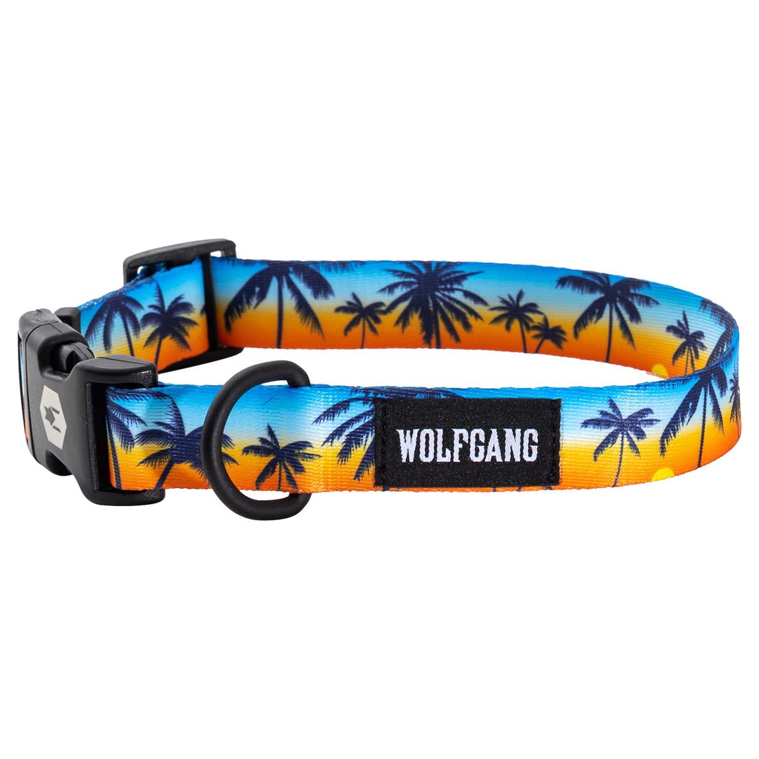 WOLFGANG PET - Wolfgang Sunset palms Polyester Dog Adjustable Collar Large - Multicolored price history on PriceWatchPro
