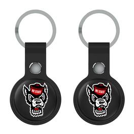 Keyscaper - NC State Wolfpack Two-Pack AirTag Holders - No Size - Black