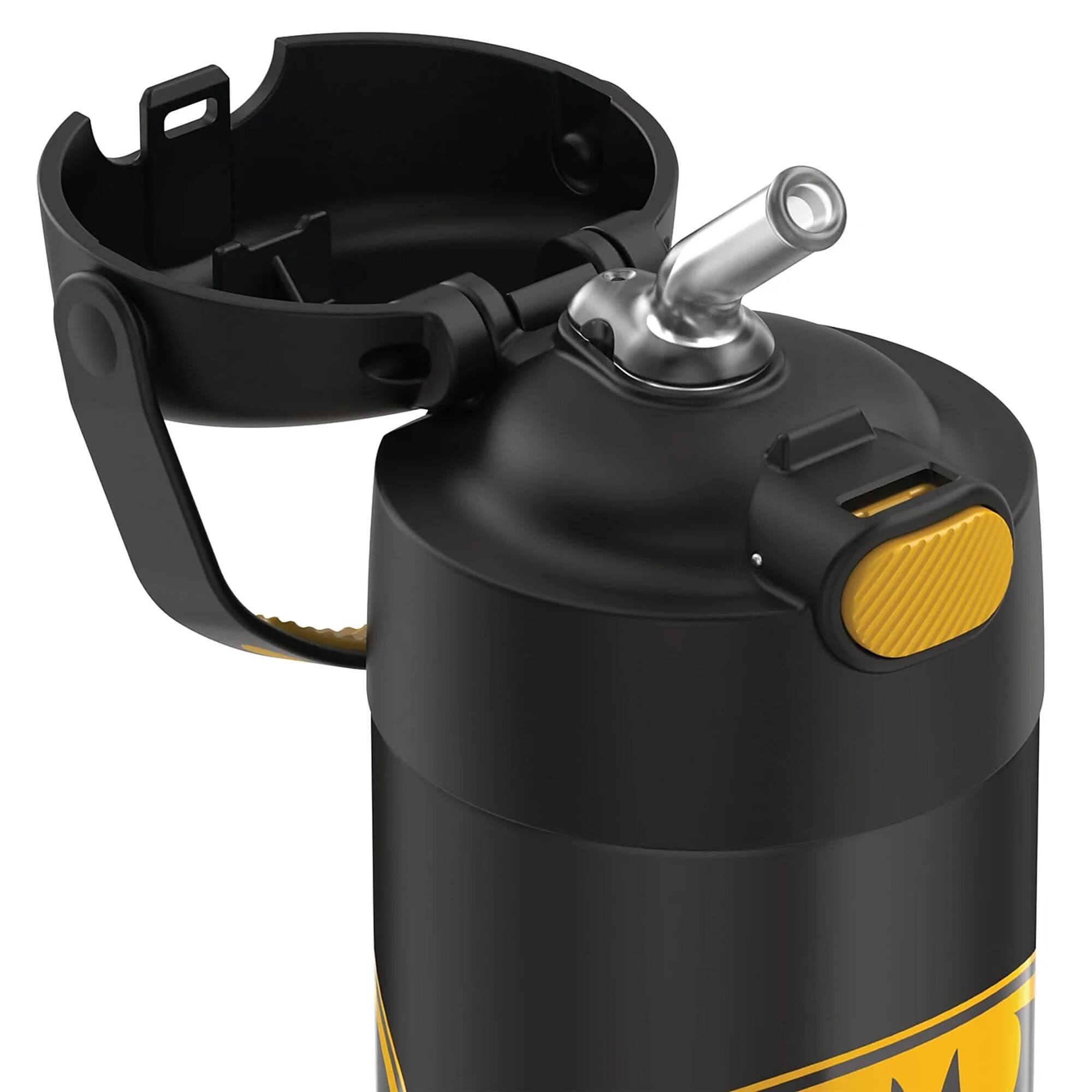 Alt View 2. Thermos - Thermos 12 oz. Kid's Funtainer Insulated Water Bottle - Batman - Batman.