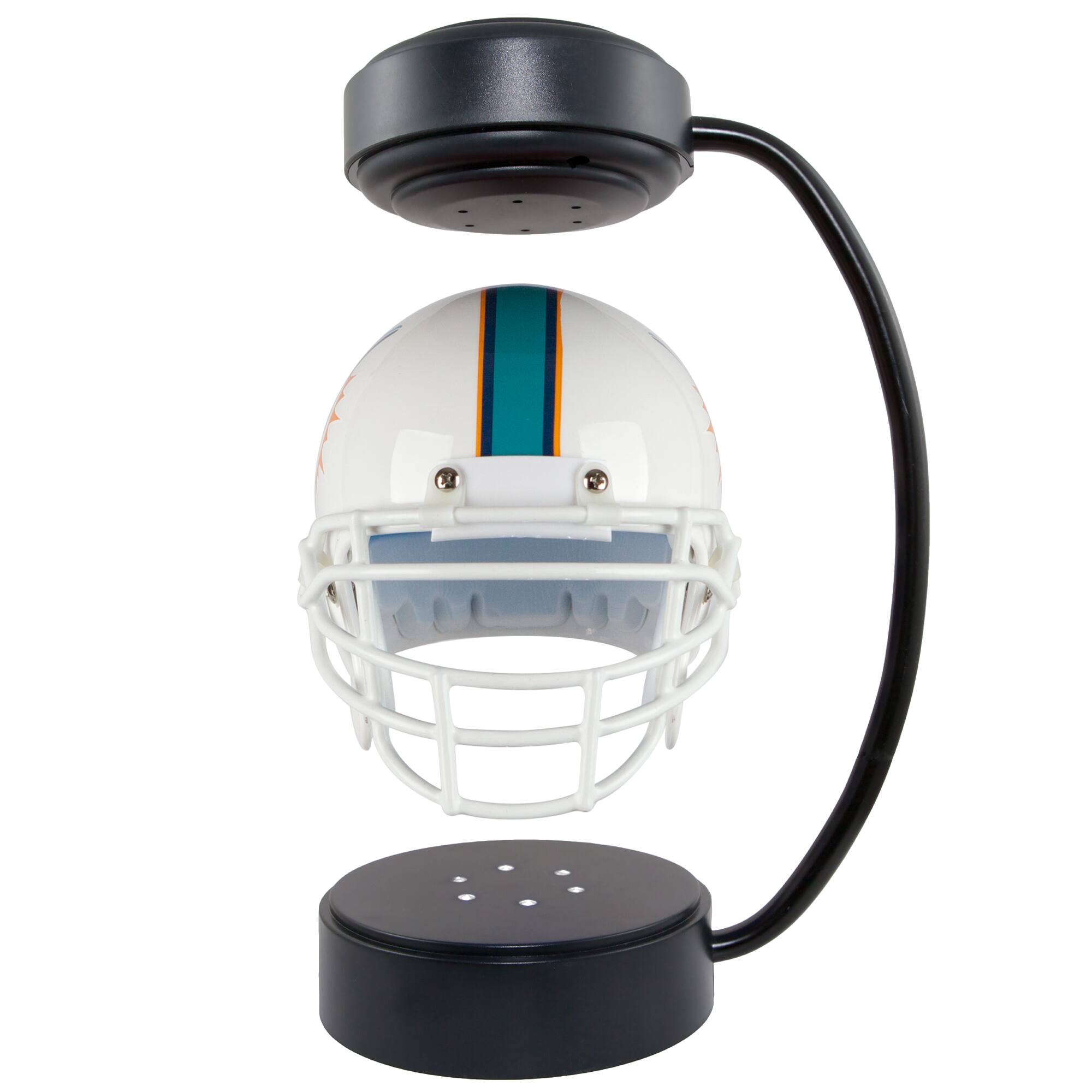 Alt View 1. Pegasus - Miami Dolphins Hover Team Helmet - White.