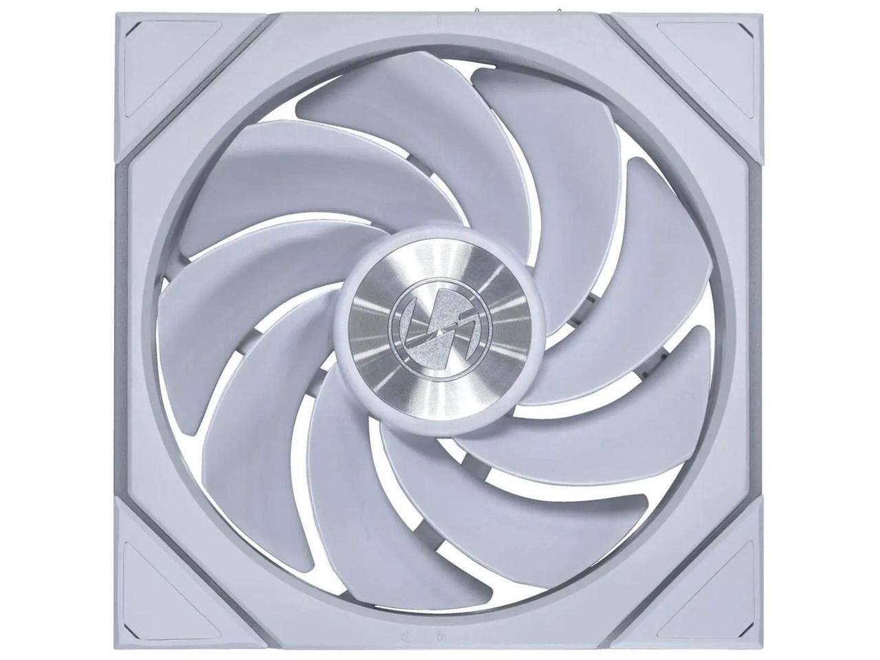 Alt View 9. Lian Li - Lian Li UNI Fan TL - 140mm Wireless ARGB, Dual-Zone, FDB, Reverse Blade (14RTL1W1W) - White.