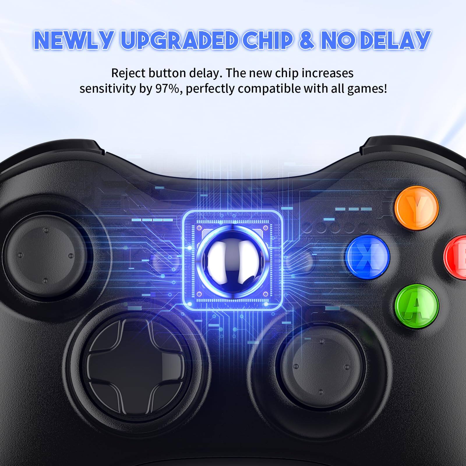 NEWLY UPGRADED CHIP & NO DELAY

Reject button delay. The new chip increases sensitivity by 97%, perfectly compatible with all games!