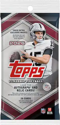 2026 Topps Flagship Football Fat Pack