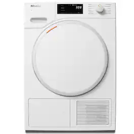 Miele - TXB360WP 24" 4.1 cu ft. Electric Heat Pump Dryer - Lotus White