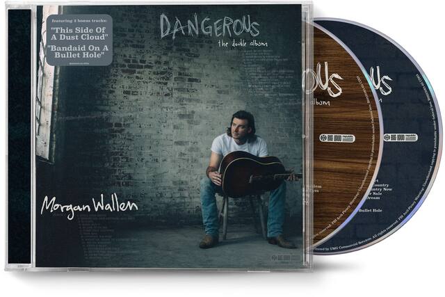 **Front Cover:**
- Morgan Wallen
- DANGEROUS
- the double album
**Back Cover:**
- featuring 2 bonus tracks:
- "This Side Of A Dust Cloud"
- "Bandaid On A Bullet Hole"
- B0033185-02
- ALBUM 1:
1. I'm Gonna Be Somebody
2. Wasted On You
3. Somebody's Daughter
4. I Don't Wanna Be Right
5. I'm Gonna Be Somebody
6. I Don't Wanna Be Right
7. I Don't Wanna Be Right
8. I Don't Wanna Be Right
9. I Don't Wanna Be Right
10. I Don't Wanna Be Right
11. I Don't Wanna Be Right
12. I Don't Wanna Be Right
13. I Don't Wanna Be Right
14. I Don't Wanna Be Right
15. I Don't Wanna Be Right
16. I Don't Wanna Be Right
17. I Don't Wanna Be Right
18. I Don't Wanna Be Right
19. I Don't Wanna Be Right
20. I Don't Wanna Be Right
21. I Don't Wanna Be Right
22. I Don't Wanna Be Right
23. I Don't Wanna Be Right
24. I Don't Wanna Be Right
25. I Don't Wanna Be Right
26. I Don't Wanna Be Right
27. I Don't Wanna Be Right
28. I Don't Wanna Be Right
29. I Don't Wanna Be Right
30. I Don't Wanna Be Right
31. I Don't Wanna Be Right
32. I Don't Wanna Be Right
33. I Don't Wanna Be Right
34. I Don't Wanna Be Right
35. I Don't Wanna Be Right
36. I Don't Wanna Be Right
37. I Don't Wanna Be Right
38. I Don't Wanna