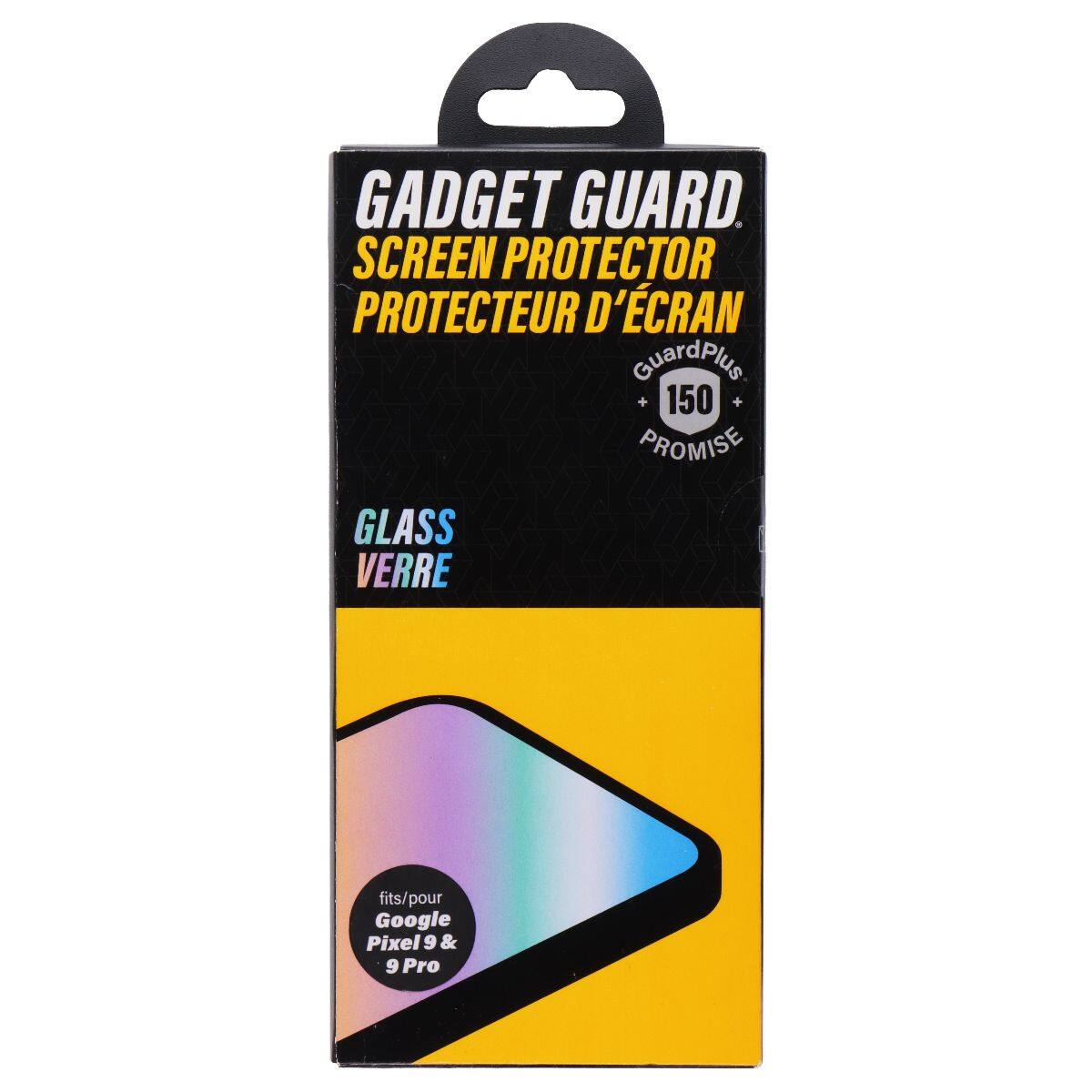 GADGET GUARD. SCREEN PROTECTOR PROTECTEUR D'ÉCRAN GuardPlus 150 PROMISE GLASS VERRE fits/pour Google Pixel 9 & 9 Pro