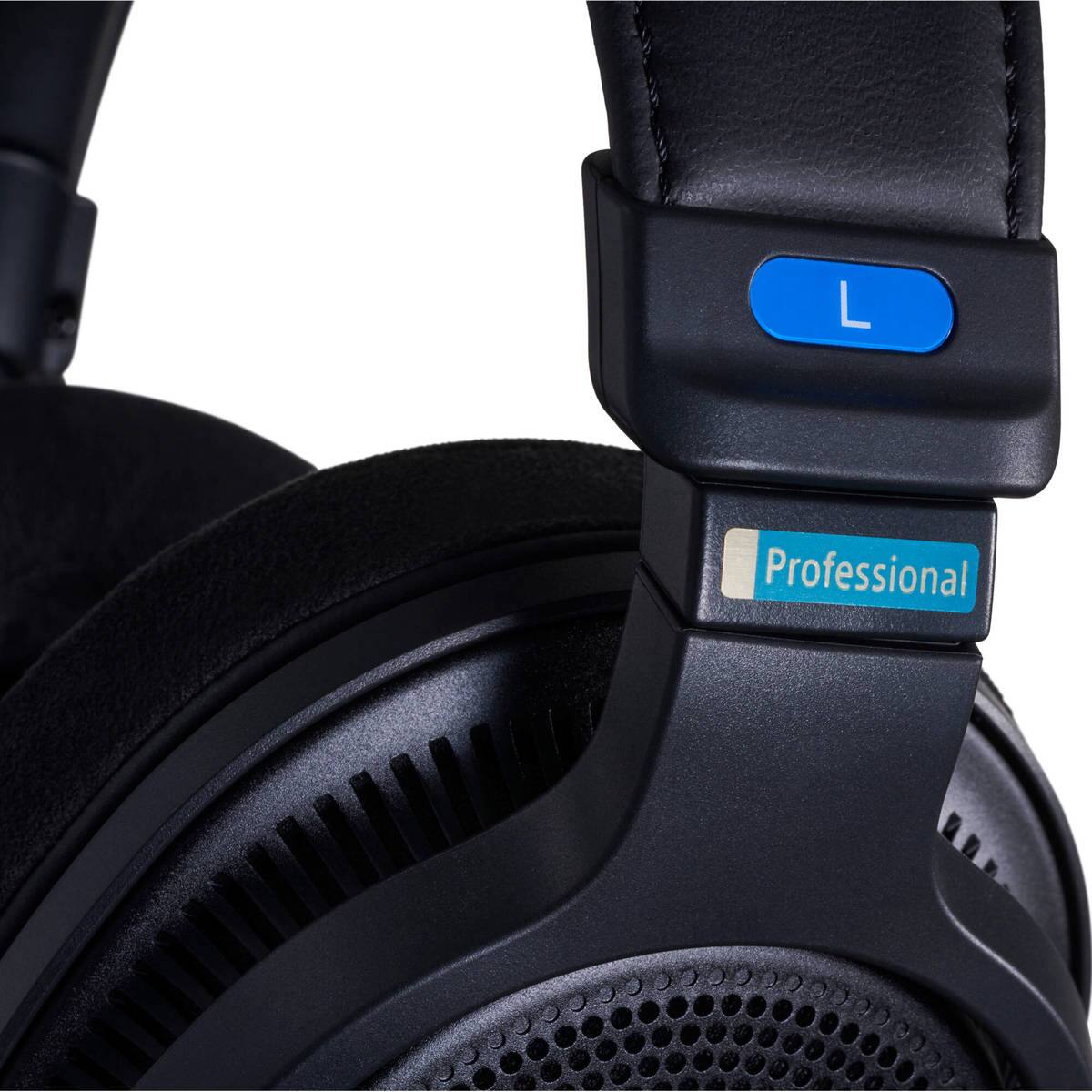 Alt View 8. Sony - Sony MDR-MV1 Open-Back Reference Monitor Headphones - Black.