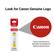 Look for Canon Genuine Logo
Canon Genuine Ink is specially formulated for optimal performance