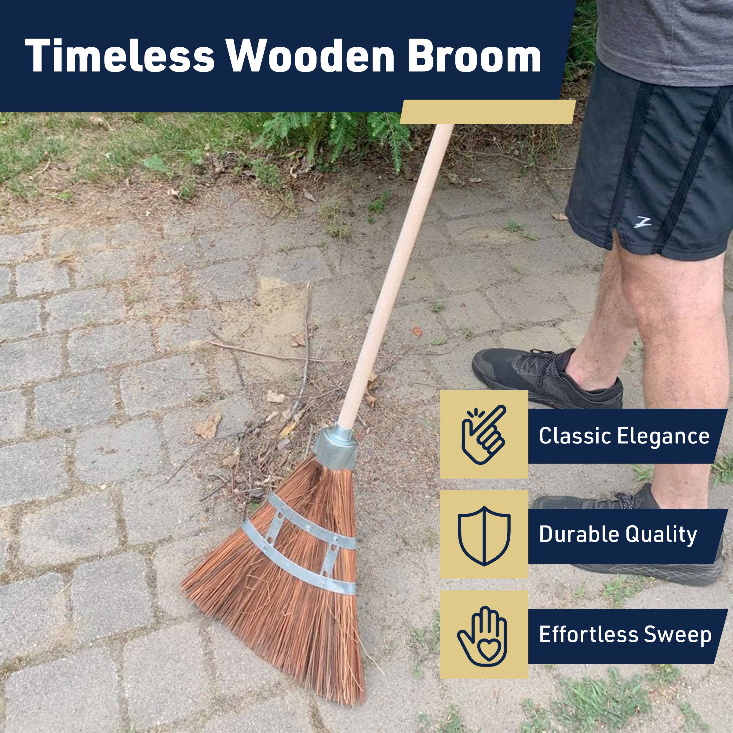 Timeless Wooden Broom

Classic Elegance  
Durable Quality  
Effortless Sweep