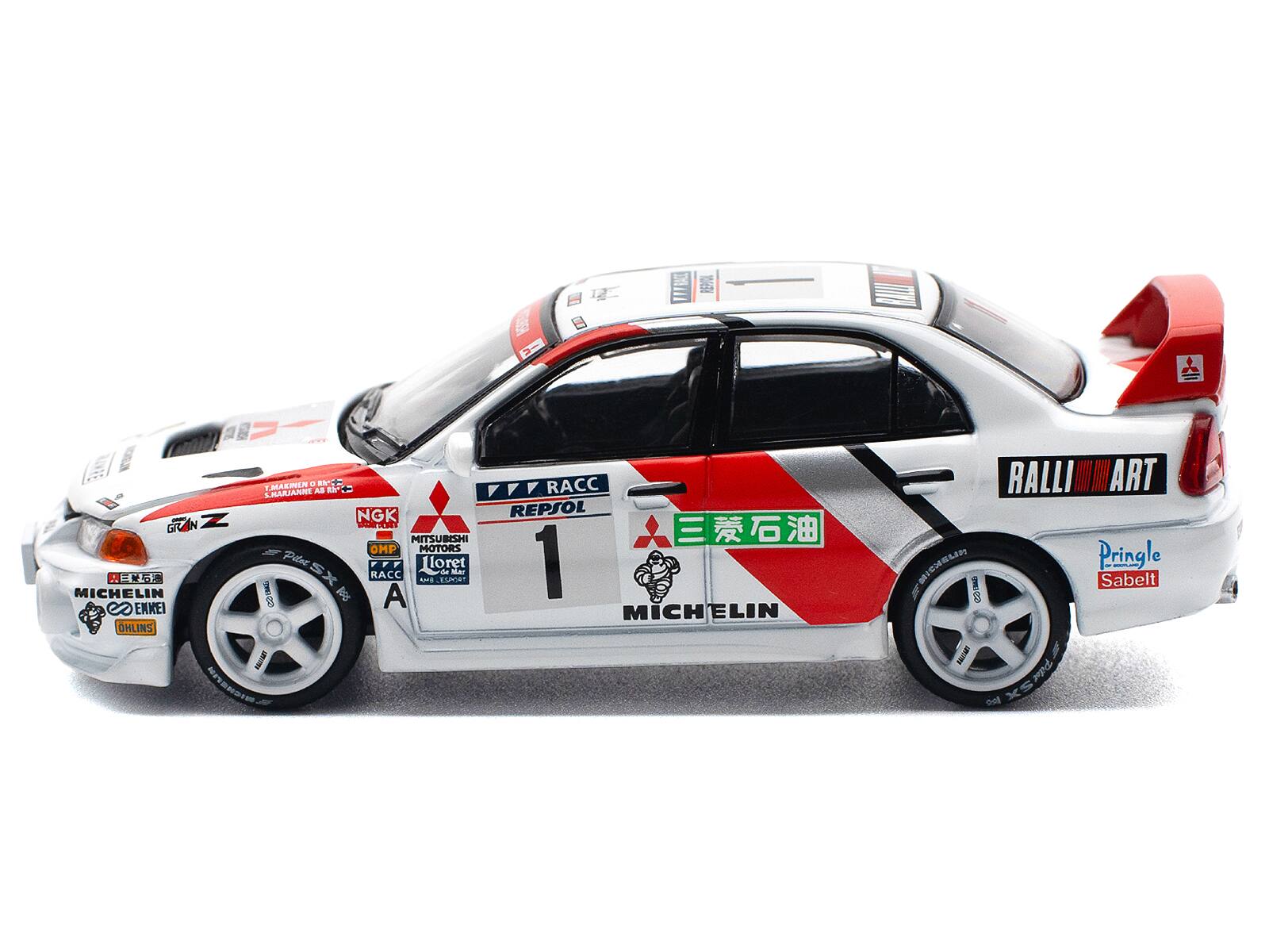 REROL T.MARIEN + RACC UJANRE Al ah NGK REPSOL GIV GTTN Z MITSUBISHI OMP MOTORS MICHELIN E5 ( T RACC F A N lloret LU Ma 1 S ENKEI MICHELIN OHLINS I RALLINMAR A ART Pringle - - AMIGHELN COM Sabelt I SX