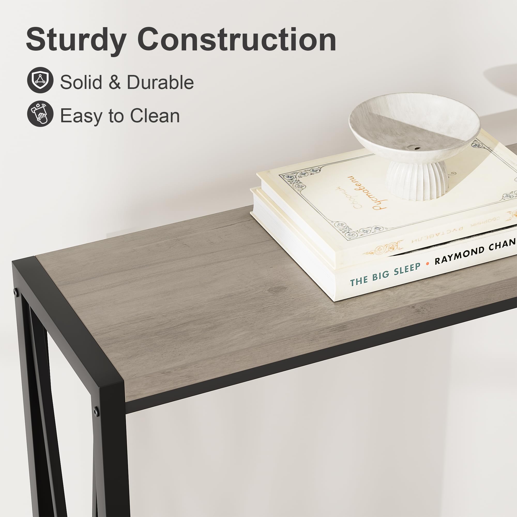 Sturdy Construction

- Solid & Durable
- Easy to Clean

THE BIG SLEEP • RAYMOND CHAN