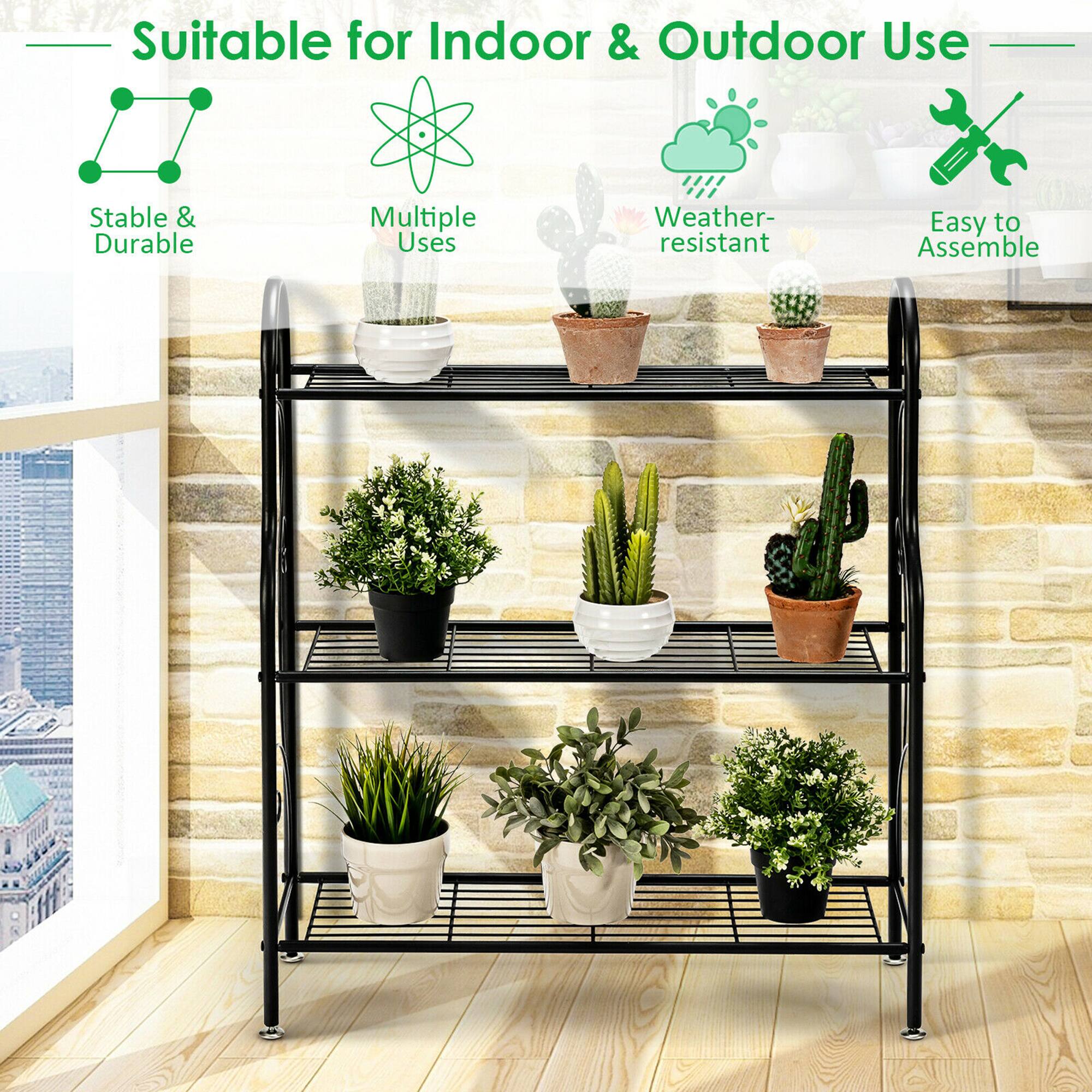 Suitable for Indoor & Outdoor Use  
Stable & Durable  
Multiple Uses  
Weather-resistant  
Easy to Assemble
