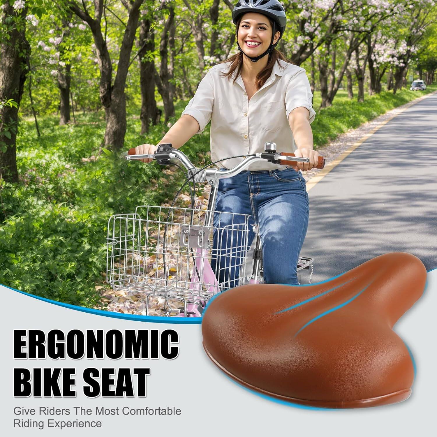 ERGONOMIC BIKE SEAT  
Give Riders The Most Comfortable Riding Experience