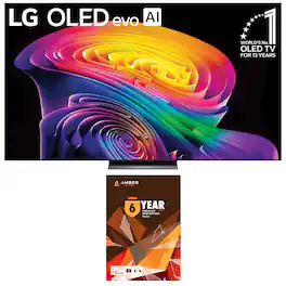 LG - OLED83C6HUP 83 Inch Class OLED AI C6 4K Smart TV with 6 Year Amber Protection (2026)