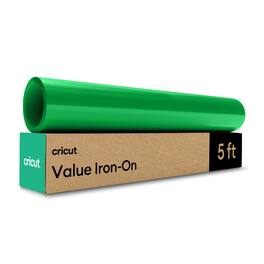 Cricut - Value Iron-on Heat Transfer Vinyl - 12 in x 5 ft - Green