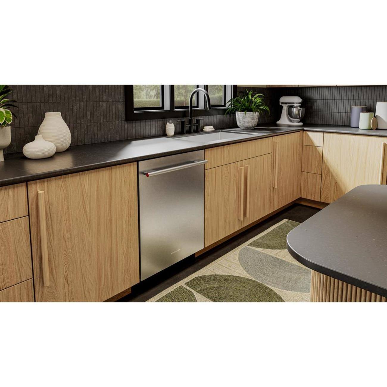 Alt View 2. KitchenAid - KitchenAid 24" Top Control Built-In Dishwasher with 360 Max Jets Third Rack, Advanced ProDry, Ultra-bright LED Lighting - PrintShield Stainless.