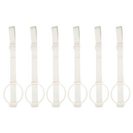 Unique Bargains - 6pcs Water Bottle Holder Lanyard, Crossbody Sling Strap with Ring for Hiking Camping - White