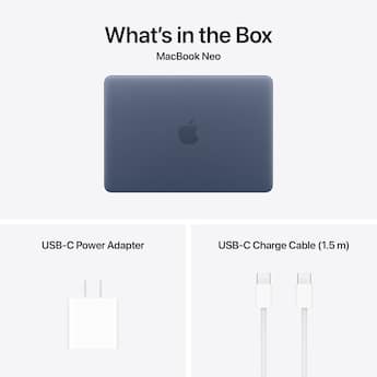 Apple MacBook Neo 13 inch Laptop A18 Pro chip with 6‑core CPU and Apple MacBook Neo 13 inch Laptop A18 Pro chip with 6‑core CPU and
