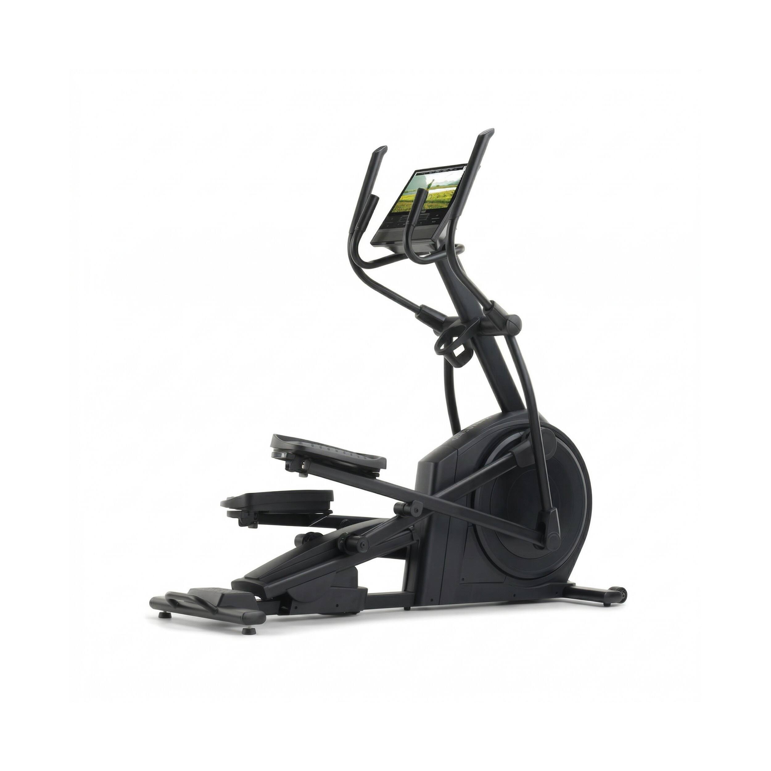Front. NordicTrack - NordicTrack AirGlide 16 Elliptical - Black.