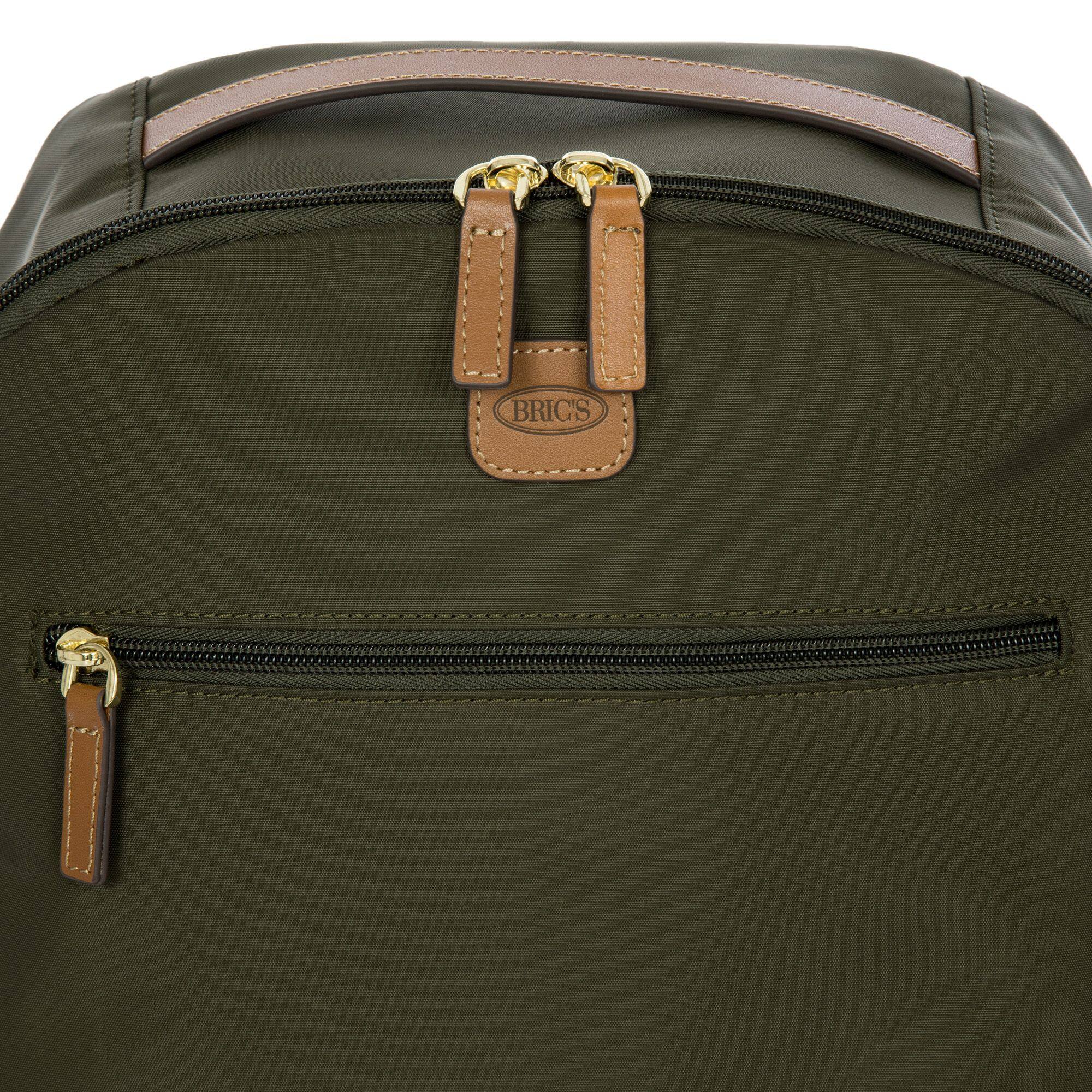 Alt View 2. Bric's - Bric's X-travel City Backpack - Olive.
