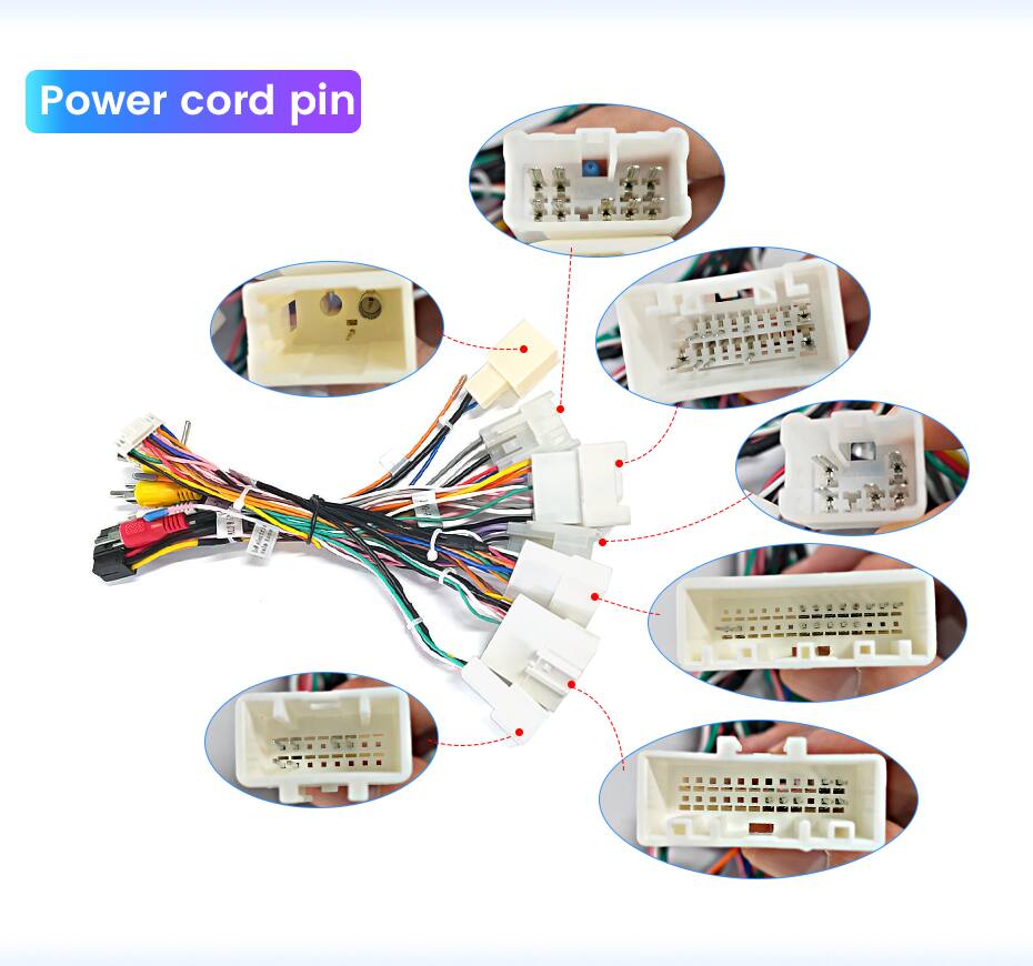 Power cord pin