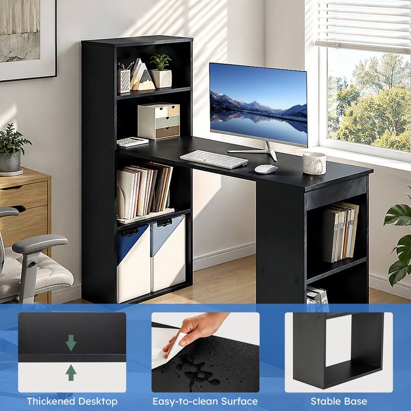 Thickened Desktop  
Easy-to-clean Surface  
Stable Base