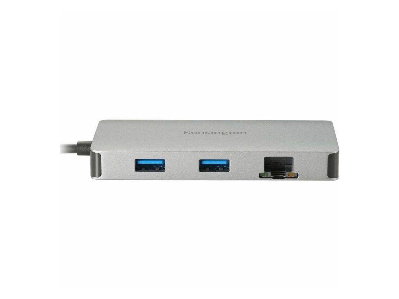 Alt View 6. Kensington - Kensington UH1450P Dual 4K USB-C Hub with 85W Charging & 2 USB-A Ports (K36900WW).