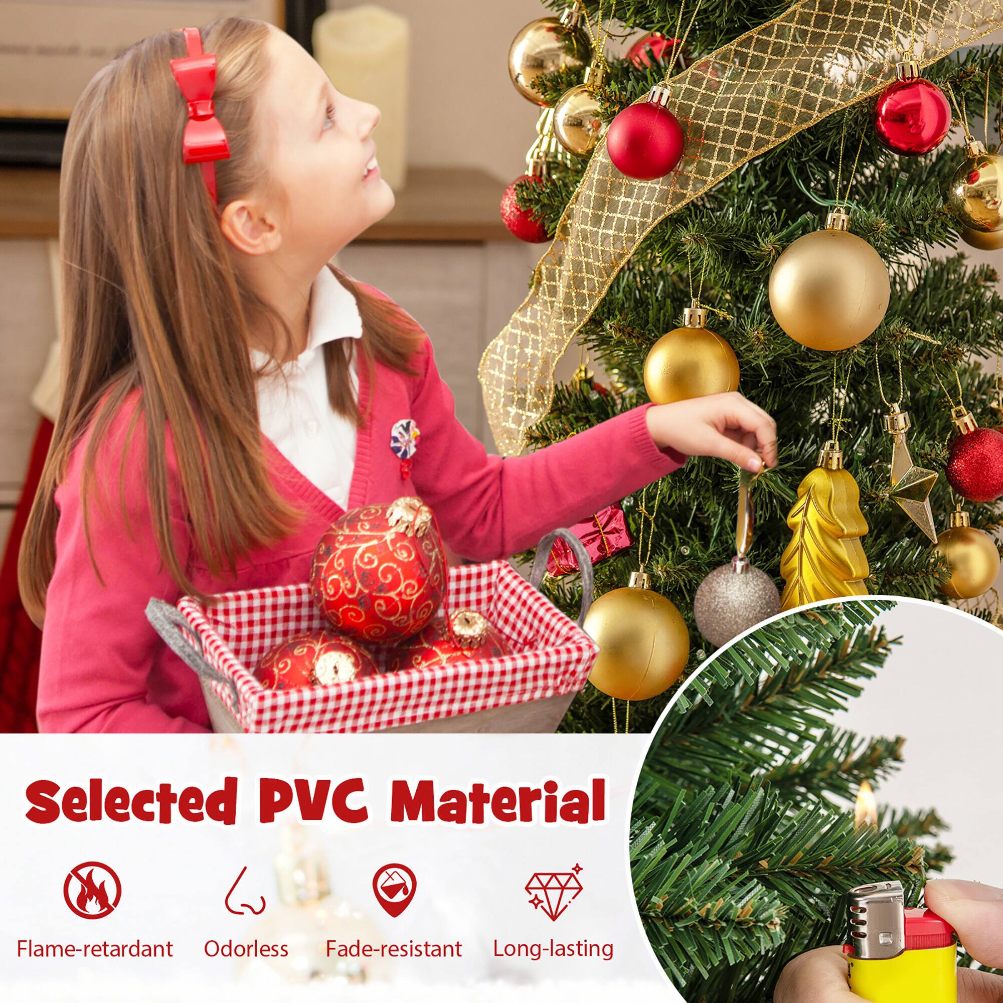 Selected PVC Material  
Flame-retardant  
Odorless  
Fade-resistant  
Long-lasting