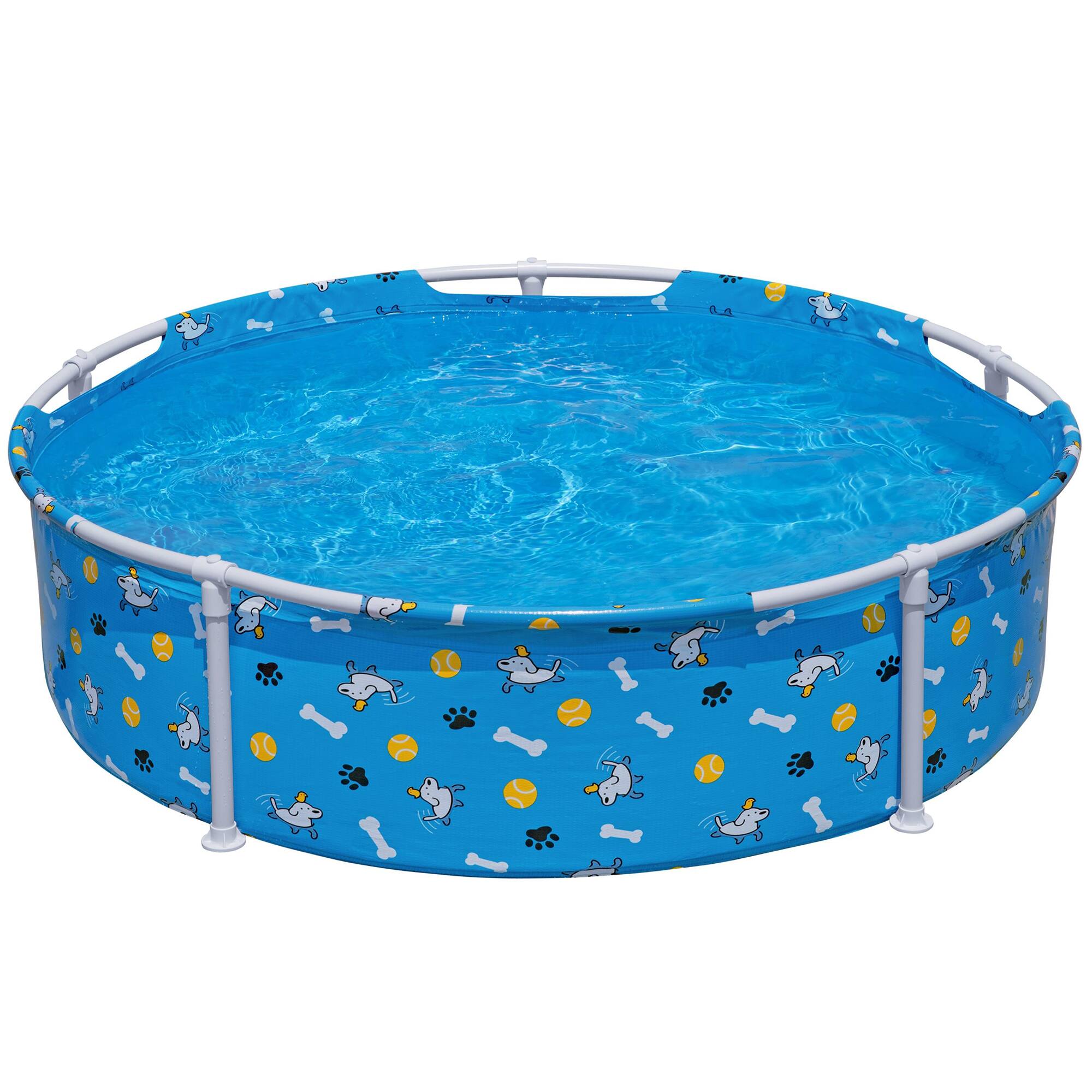 Front. Bestway - Fetchin' Fun Pet: Play Pool - Multicolored.