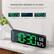 **POWER-OFF MEMORY FUNCTION**
There is a built-in memory function, even if the power is disconnected, the time data will not be lost. Additionally, you can set two separate alarms if you have a different time schedule.
- **POWER ON**
10:22
68°F
8:20
- **POWER OFF**
1:22
68°F
8:20
- **POWER AFTER ONE HOUR**
10:30
68°F
8:25
**Dimensions**
- 13INCH (Width)
- 12.6INCH (Depth)
- 4.1INCH (Height)