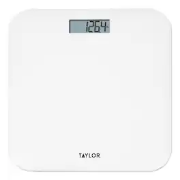 Taylor - 400 lb Digital Bathroom Scale White