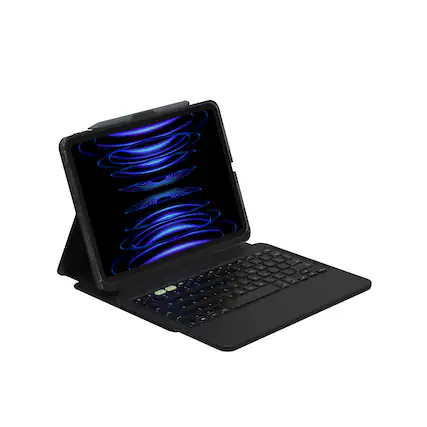 Front. ZAGG - ZAGG KB Pro Keys 2 Apple iPad Pro 11 (M4) - Black.