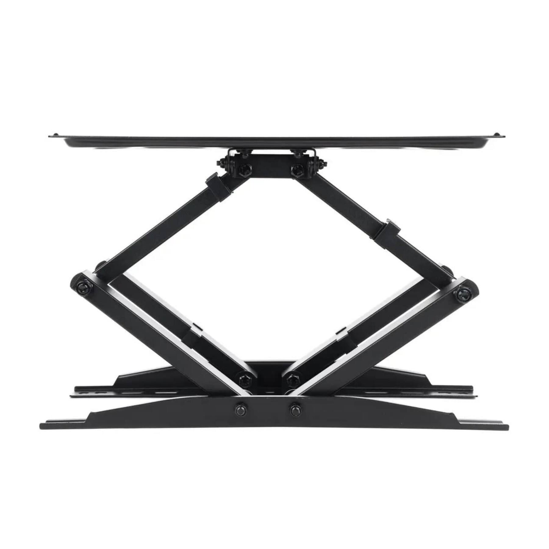 Alt View 1. Dazzed Corner - Full Motion TV Wall Mount for 32–70 in. TVs, VESA 400x400, Curved Screens - Black.