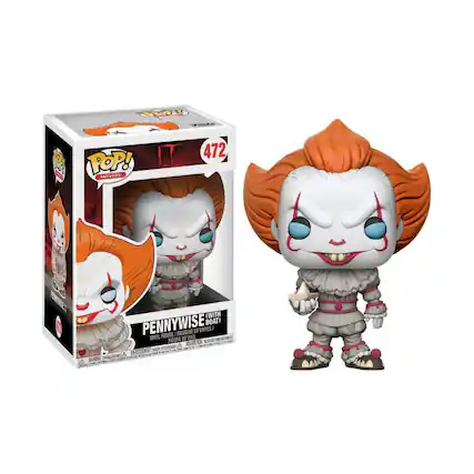 Sure, here is the corrected and grouped text from the image:
---
**POP! MOVIES 472**
**PENNYWISE (WITH BOAT)**
VINYL FIGURE / FIGURINE EN VINYLE / FIGURA DE VINIL / FIGURA DE VINIL
---
**WARNING: CHOKING HAZARD - Small parts. Not for children under 3 years.**
---
**FUNKO**
---
**PENNYWISE (WITH BOAT)**
VINYL FIGURE / FIGURINE EN VINYLE / FIGURA DE VINIL / FIGURA DE VINIL
---
**FUNKO**
---
**PENNYWISE (WITH BOAT)**
VINYL FIGURE / FIGURINE EN VINYLE / FIGURA DE VINIL / FIGURA DE VINIL
---
**FUNKO**
---
**PENNYWISE (WITH BOAT)**
VINYL FIGURE / FIGURINE EN VINYLE / FIGURA DE VINIL / FIGURA DE VINIL
---
**FUNKO**
---
**PENNYWISE (WITH BOAT)**
VINYL FIGURE / FIGURINE EN VINYLE / FIGURA DE VINIL / FIGURA DE VINIL
---
**FUNKO**
---
**PENNYWISE (WITH BOAT)**
VINYL FIGURE / FIGURINE EN VINYLE / FIGURA DE VINIL / FIGURA DE VINIL
---
**FUNKO**
---
**PENNYWISE (WITH BOAT)**
VINYL FIGURE / FIGURINE EN VINYLE / FIGURA DE VINIL / FIGURA DE VINIL
---
**FUNKO**
---
**PENNYWISE (WITH BOAT)**
VINYL FIGURE / FIGURINE EN VINYLE / FIGURA DE VINIL / FIGURA DE VINIL
---
**FUNKO**
---
**PENNYWISE (WITH BOAT)**
VINYL FIGURE / FIGURINE EN VINYLE / FIGURA DE VINIL / FIGURA DE VINIL
---
**FUNKO**
---
**PENNYWISE (WITH BOAT)**
VINYL FIGURE / FIGURINE EN VINYLE / FIGURA DE VINIL / FIGURA DE VINIL
---
**FUNKO**
---
**PENNYWISE (WITH BOAT)**
VINYL FIGURE / FIGURINE EN VINYLE / FIGURA DE VINIL / FIGURA DE VINIL
---
**FUNKO**
---
**PEN