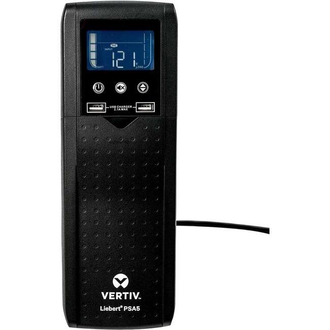 BATT 12V  
DAD U X USe CHARGER 2.1A MAX  
Y VERTIV.  
Liebert PSA5