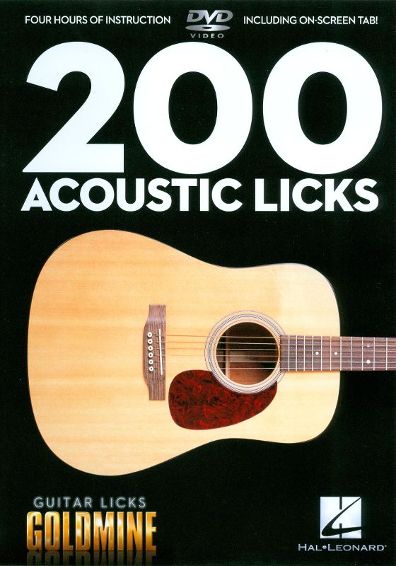 

Guitar Licks Goldmine: 200 Acoustic Guitar Licks