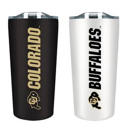 The Fanatic Group - Colorado Buffaloes 18oz. Soft Touch Tumbler Two-Piece Set - Multicolor