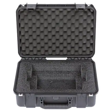 Front. SKB - SKB Cases iSeries 1711-6 Case for Zoom PodTrak P8 Podcast Mixer and Accessory.