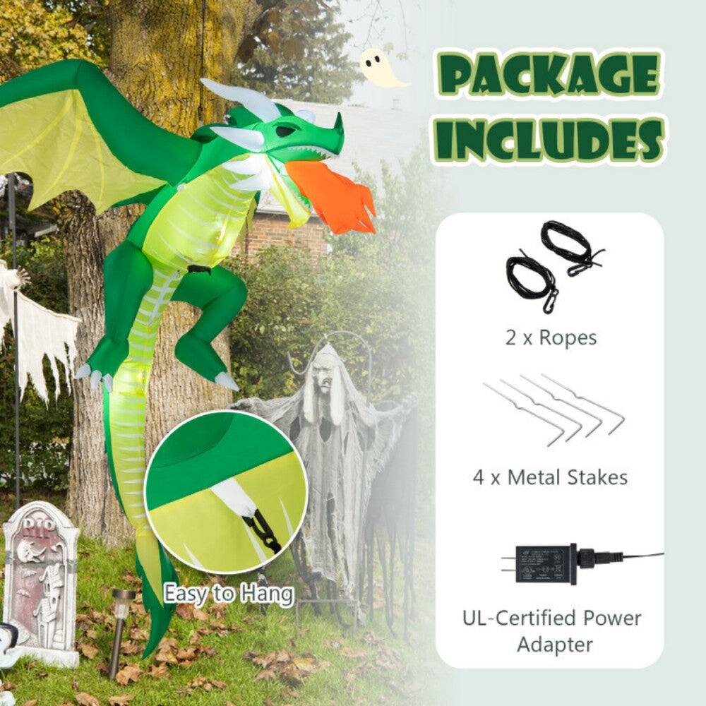 PACKAGE INCLUDES

- 2 x Ropes
- 4 x Metal Stakes
- UL-Certified Power Adapter

Easy to Hang