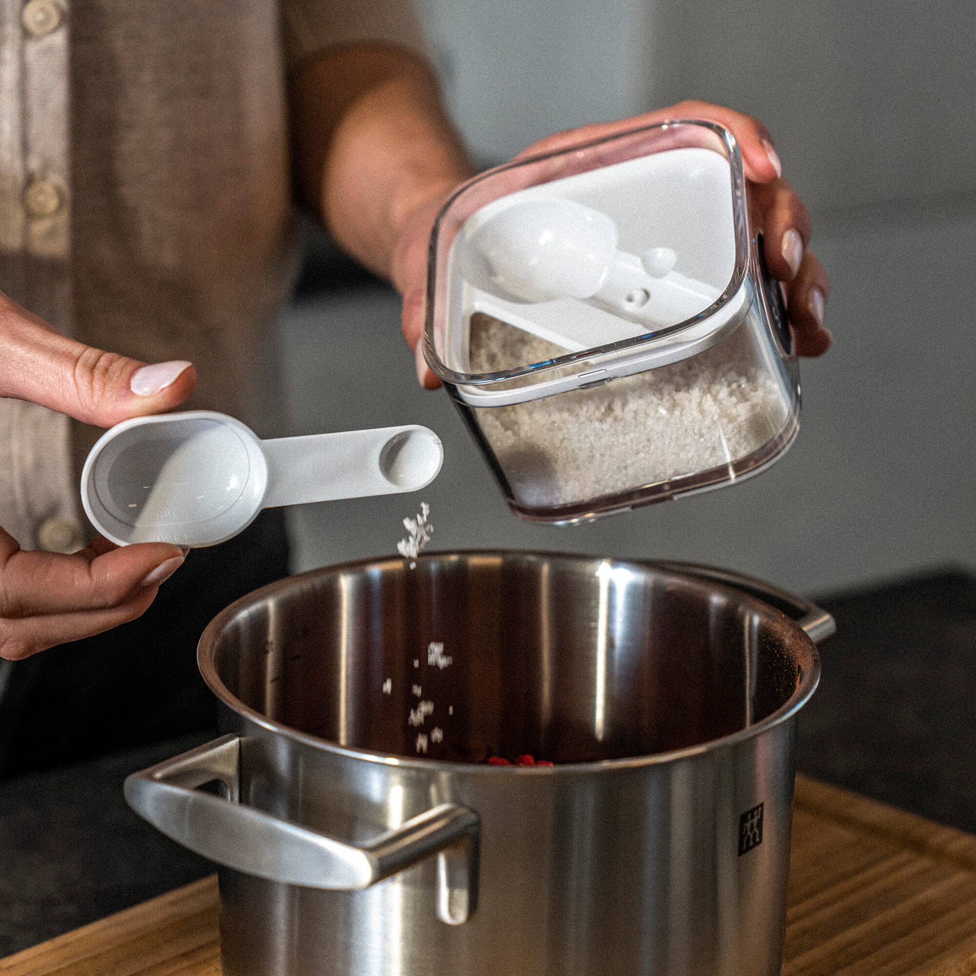 Alt View 5. ZWILLING - ZWILLING Fresh & Save Cube 18-pc Vacuum Set - Clear.