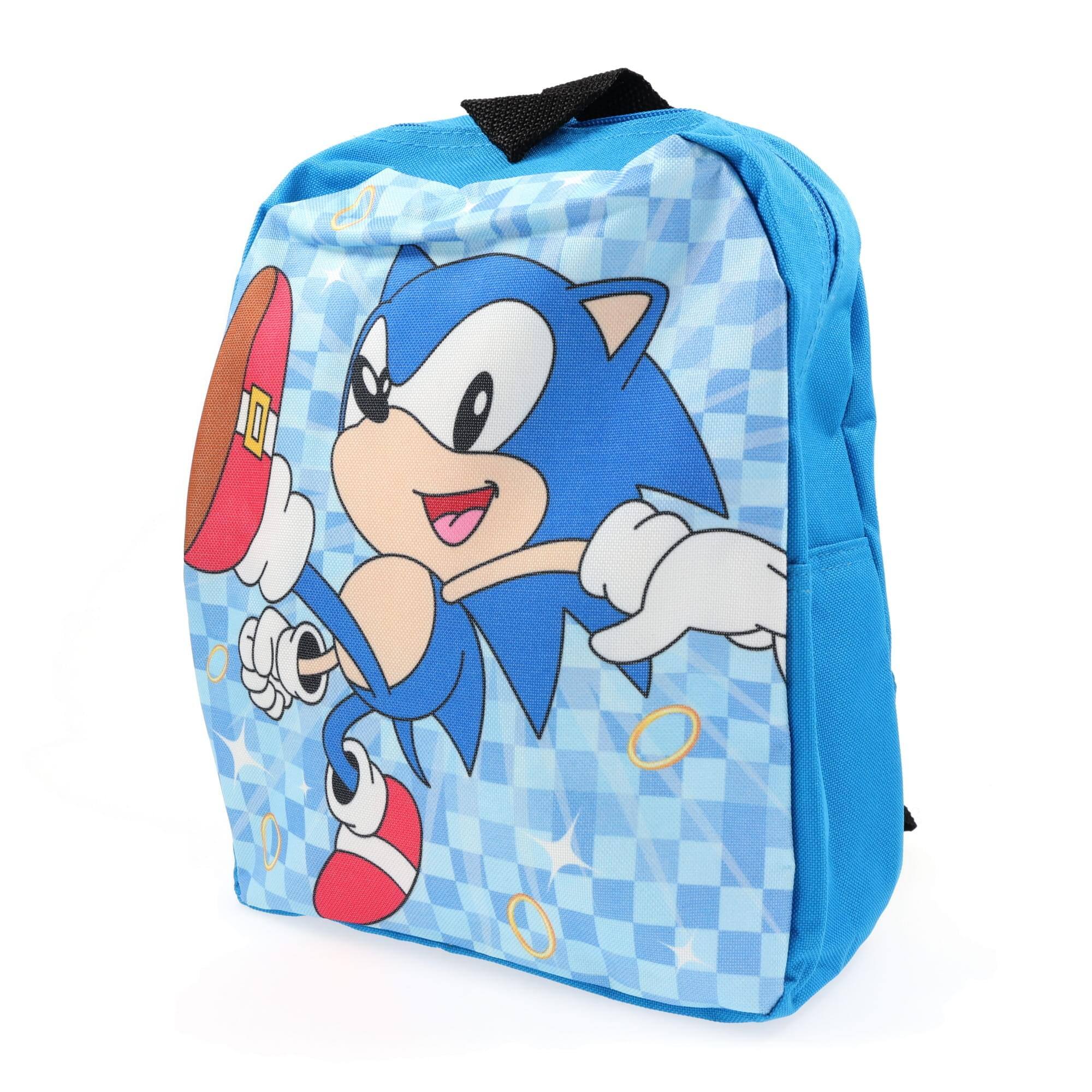 Alt View 10. Bioworld - Sega Sonic The Hedgehog Action Junior Backpack - Blue.
