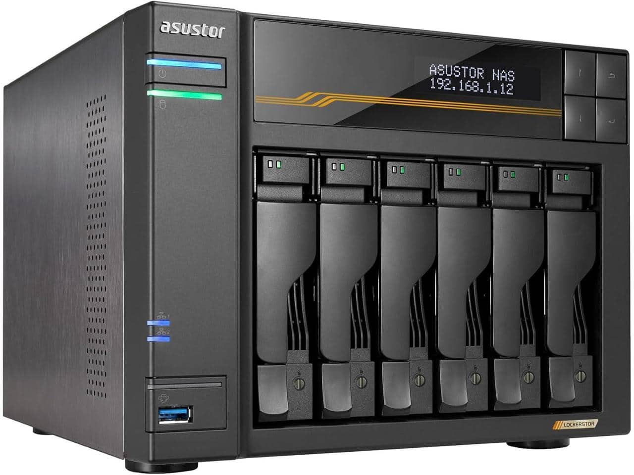 Asustor - Lockerstor 6 Gen3 AS6806T 6 Bay NAS