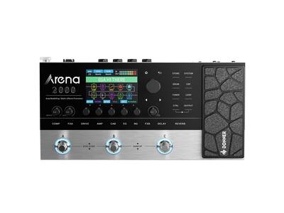 Donner music Donner Arena 2000 Multi Effect Pedal Black ARENA 2000 Donner music Donner Arena 2000 Multi Effect Pedal Black ARENA 2000