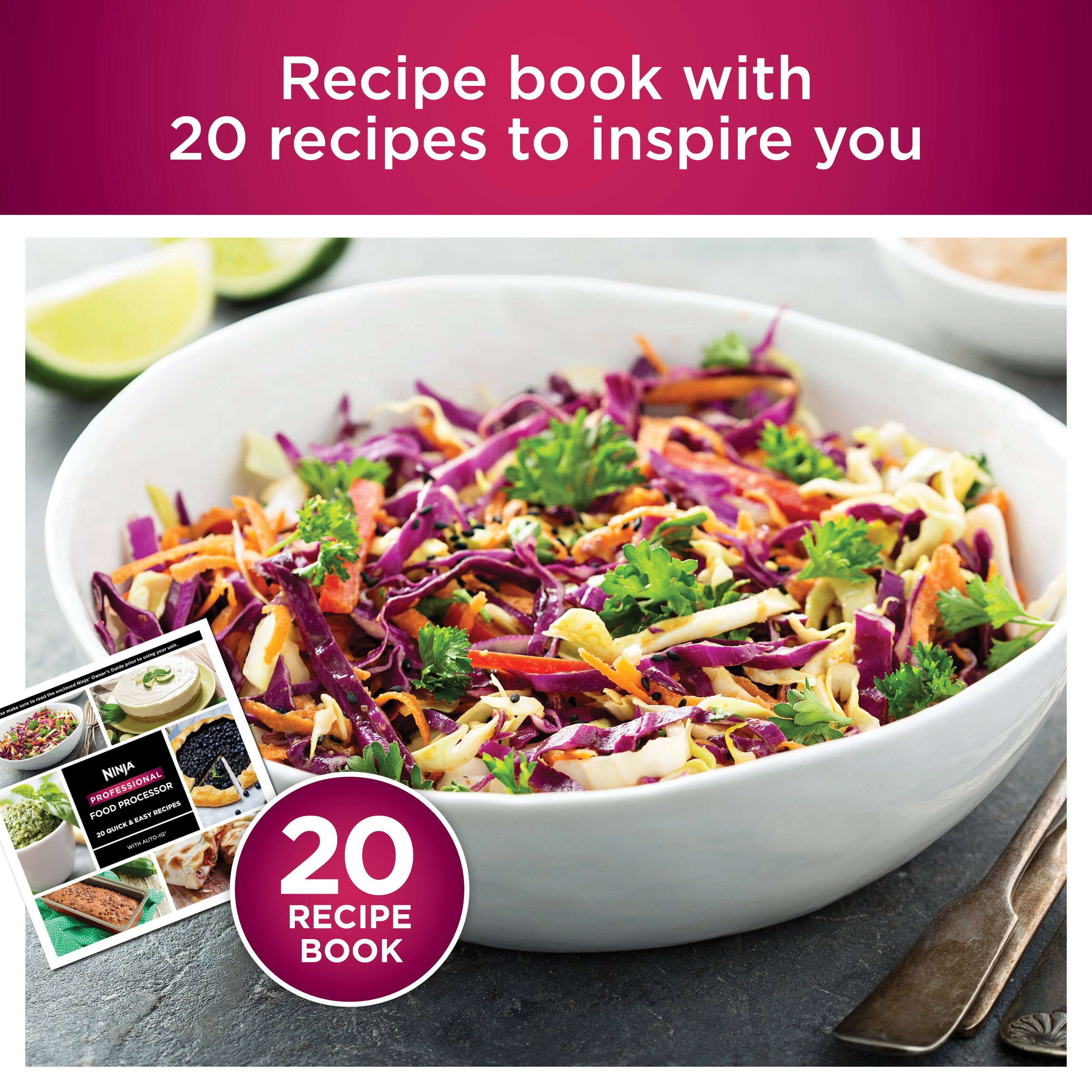 Recipe book with 20 recipes to inspire you.