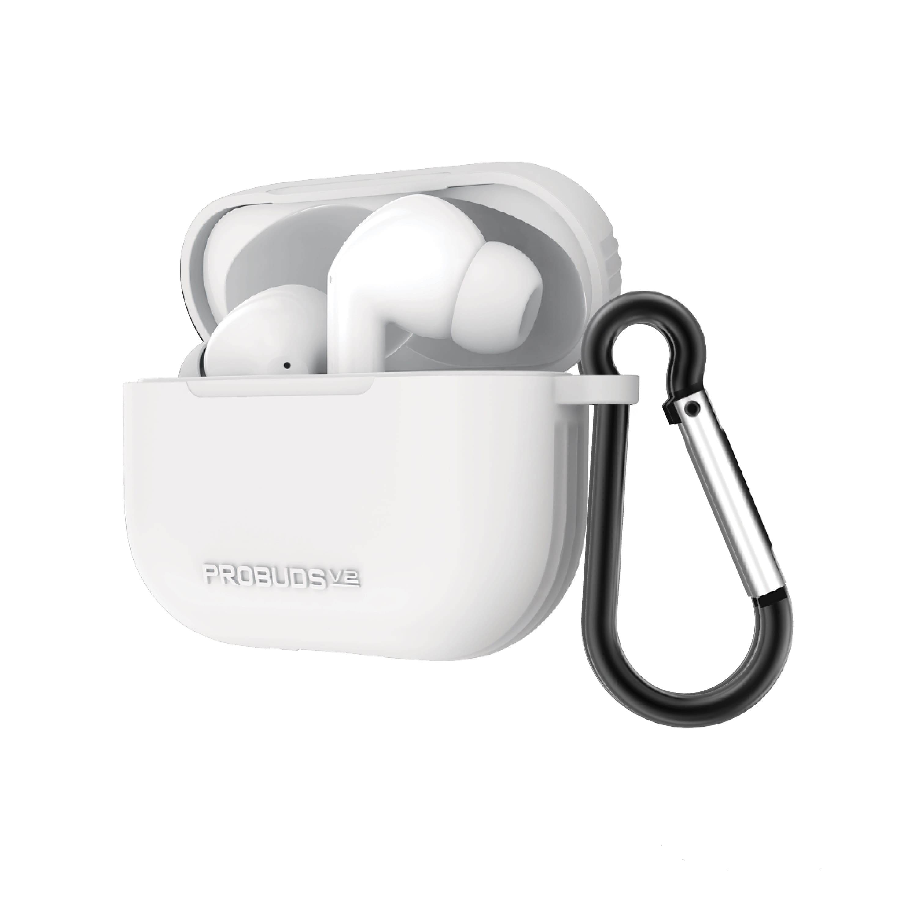 Tzumi - V2 Earbuds – True Wireless Bluetooth In-Ear Headphones with Charging Case