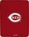 Front Standard. Tribeca - Cincinnati Reds Silicone Shield for Apple® iPad® - Red.