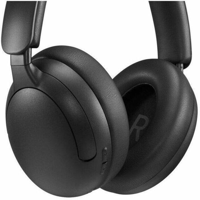 Alt View 4. Lenovo - Lenovo Wireless Headset 2000 - Stereo - Mini-phone (3.5mm) - Wired/Wireless - Bluetooth - 32 Ohm - 20 Hz to 20 kHz - Black.