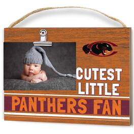 Jardine - Claflin Panthers 8'' x 10'' Cutest Little Weathered Logo Clip Photo Frame - Orange